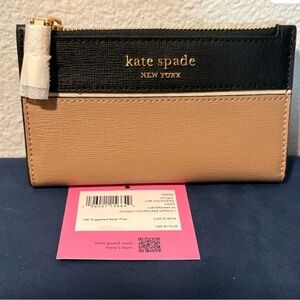 Kate Spade ♠️ Color Block Wallet NWT